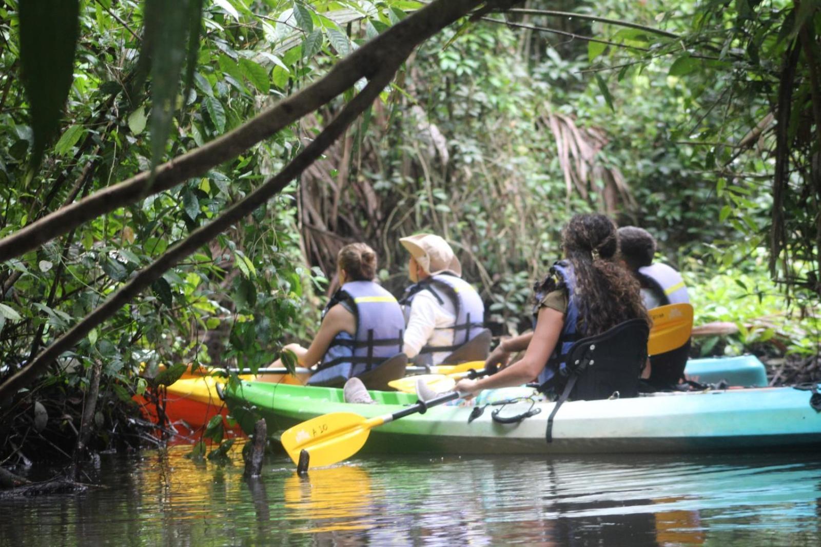 Aninga Lodge Tortuguero Buitenkant foto